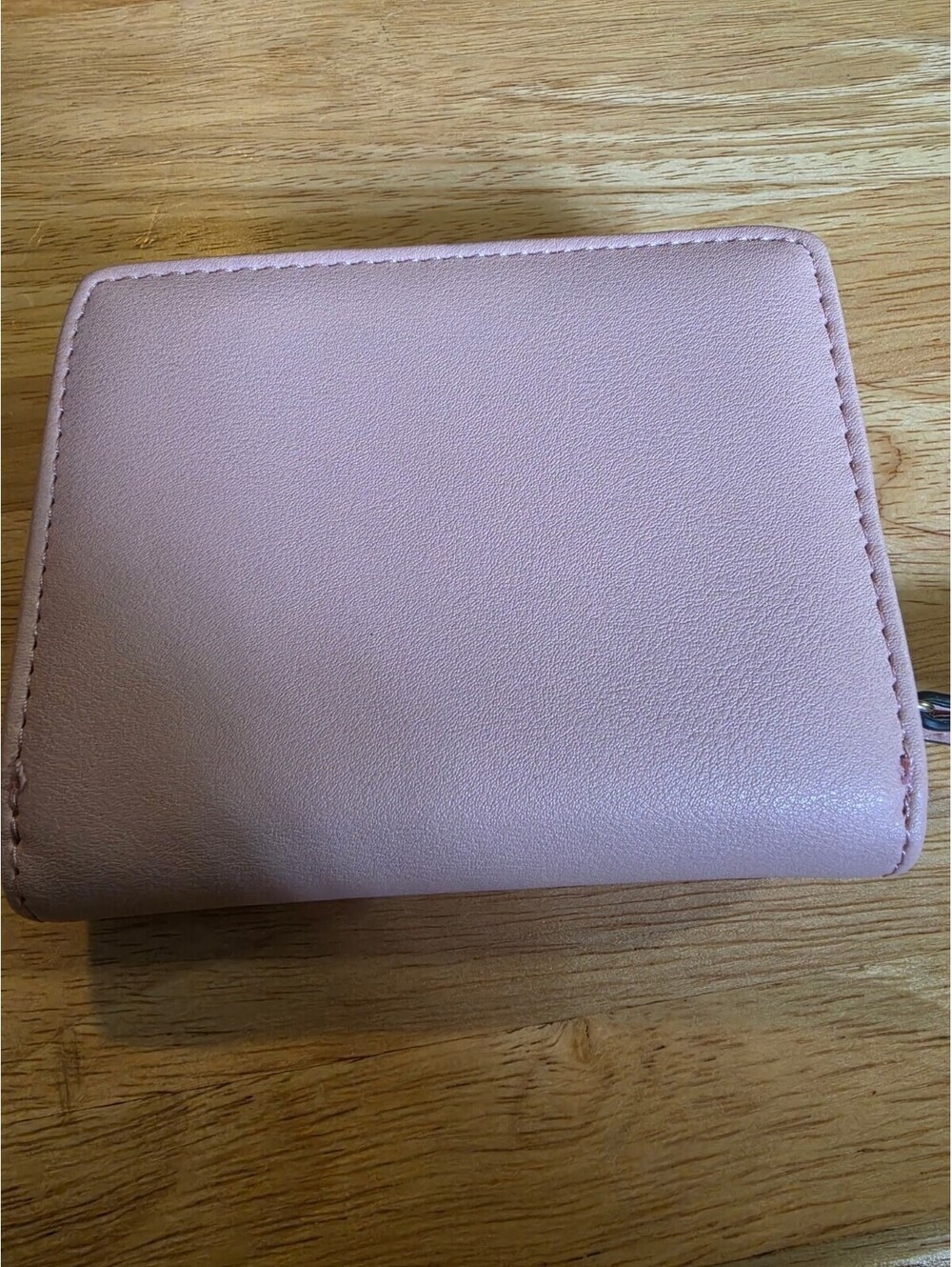 Women's Small Pink Card Holder Wallet - Picture 2 of 6